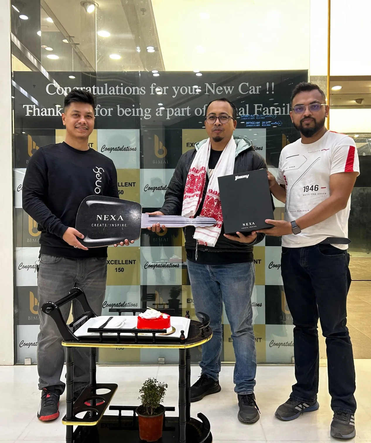 Bimal Auto customers and their cars